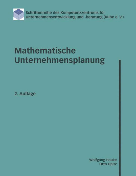 Cover for Opitz · Mathematische Unternehmensplanung (Book)