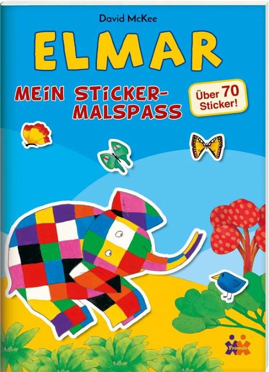 Cover for McKee · Elmar - Mein Sticker-Malspaß (Book)