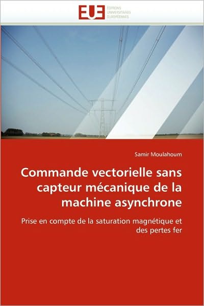 Cover for Samir Moulahoum · Commande Vectorielle Sans Capteur Mécanique De La Machine Asynchrone: Prise en Compte De La Saturation Magnétique et Des Pertes Fer (Paperback Book) [French edition] (2018)