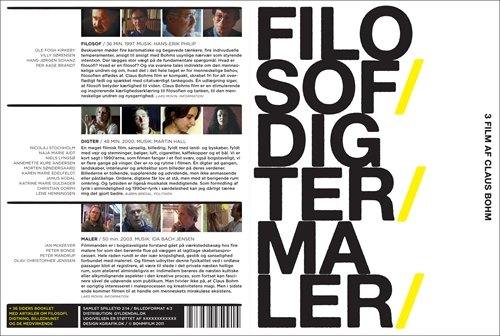 Cover for Claus Bohm · Filosof Digter Maler (DVD) [1:a utgåva] (2011)