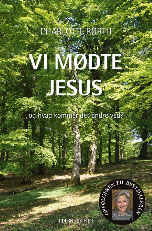 Cover for Charlotte Rørth · Vi mødte Jesus (Sewn Spine Book) [1º edição] (2017)