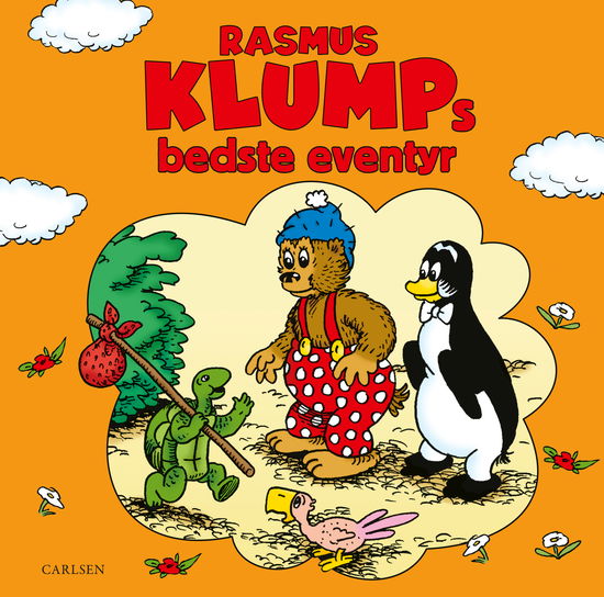 Cover for Per Sanderhage · Rasmus Klumps bedste eventyr (Inbunden Bok) [1:a utgåva] (2025)