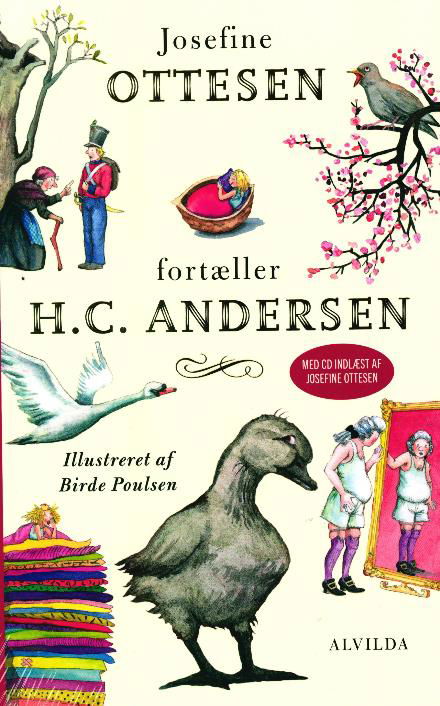 Cover for Josefine Ottesen · Josefine Ottesen fortæller H.C. Andersen (med CD) (Gebundesens Buch) [1. Ausgabe] (2017)
