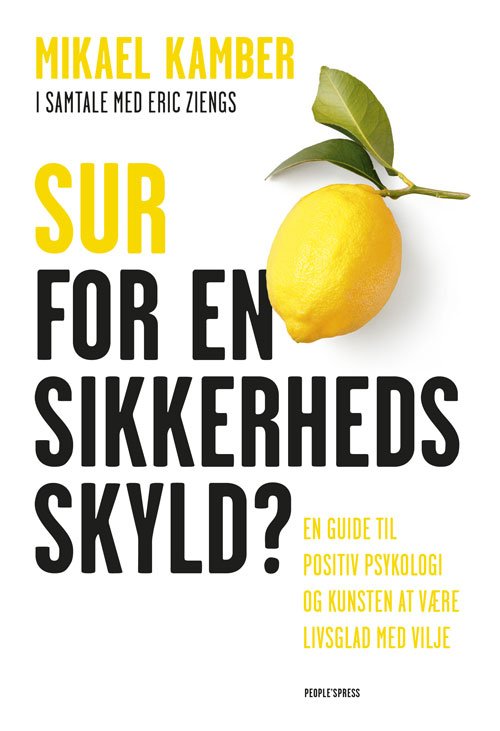 Cover for Mikael Kamber &amp; Eric Ziengs · Sur for en sikkerheds skyld (Sewn Spine Book) [1st edition] (2020)
