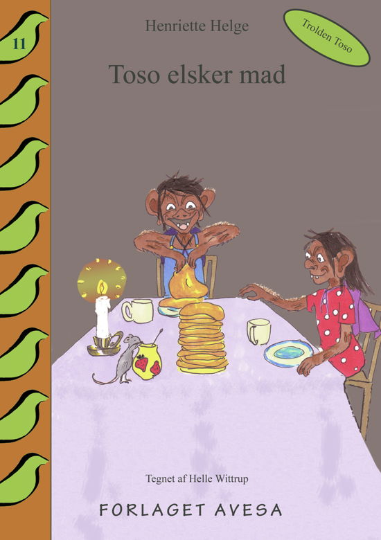 Cover for Henriette Helge · Toso elsker mad (Book) (2011)