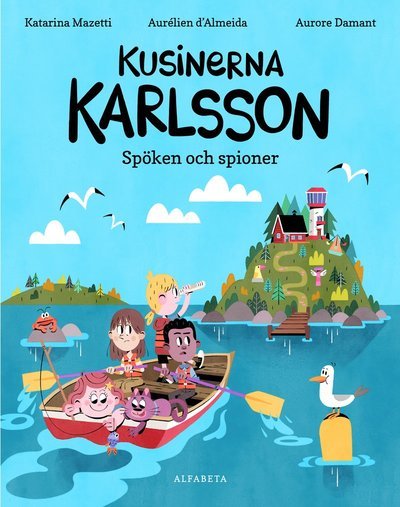 Cover for Katarina Mazetti · Kusinerna Karlsson : Spöken och spioner (Innbunden bok) (2022)