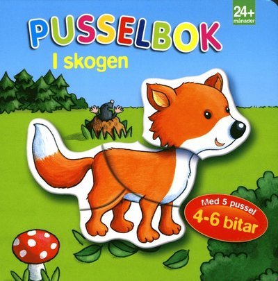 Cover for Wera Bruggemann · Pusselbok: Pusselbok i skogen (Board book) (2017)