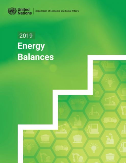 Cover for United Nations: Department of Economic and Social Affairs: Statistics Division · 2019 energy balances (Paperback Book) (2022)