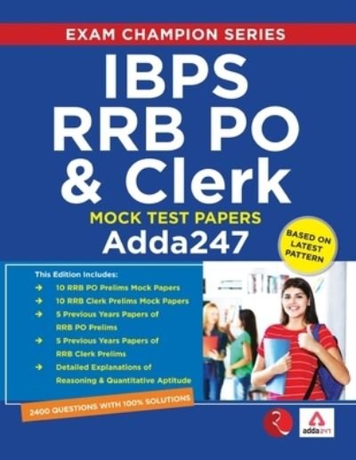 Cover for Adda 247 · Ibps Rrb Po and Clerk (Pocketbok) (2021)