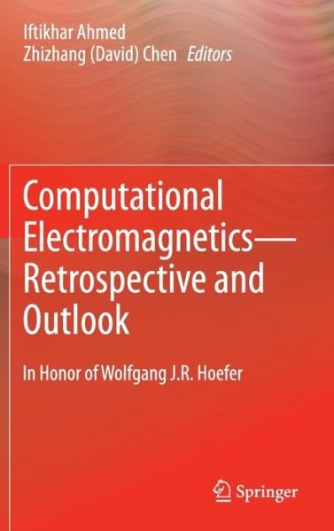Cover for Iftikhar Ahmed · Computational Electromagnetics-Retrospective and Outlook: In Honor of Wolfgang J.R. Hoefer (Hardcover Book) [2015 edition] (2014)