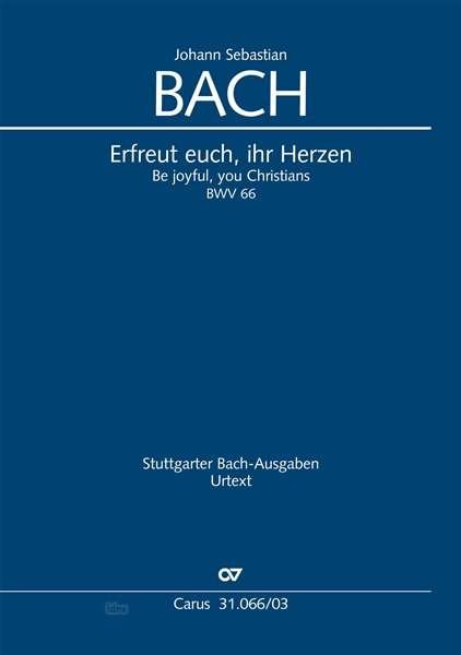 Cover for JS Bach · Kantate Nr.66,KA.CV31.066/03 (Buch)