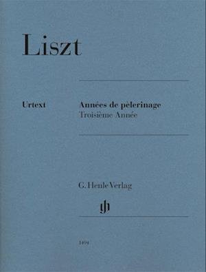 Cover for Franz Liszt · AnnÃƒÂ©es De Pèlerinage, Tr (Bok)