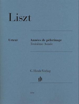 Cover for Franz Liszt · AnnÃƒÂ©es De Pèlerinage, Tr (Book)