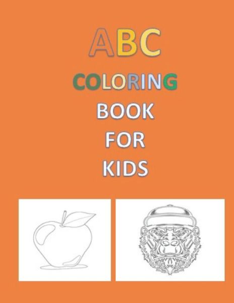 Cover for ABC Coloring Book · A, B, C coloring book (Paperback Book) (2020)