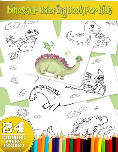 Home Press · Dinosaur Coloring Book for Kids (Paperback Book) (2020)