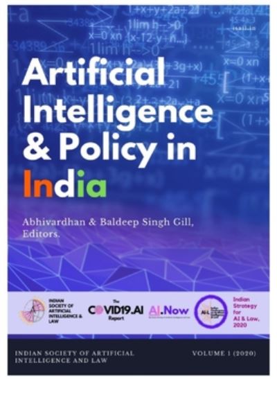 Cover for Baldeep Singh Gill · Artificial Intelligence and Policy in India (Paperback Book) (2020)