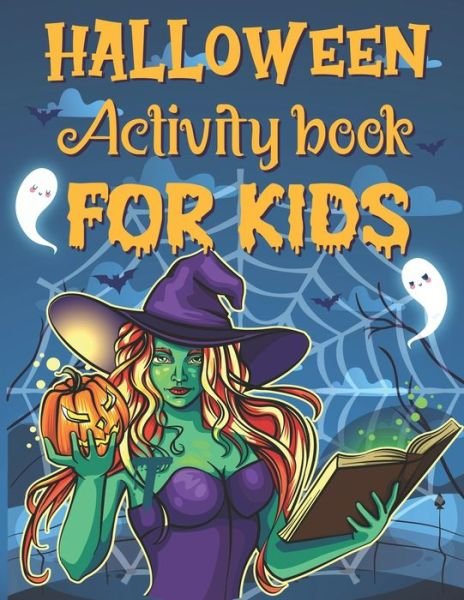 Cover for Parth Madhov · Halloween Activity Book For Kids (Paperback Book) (2020)