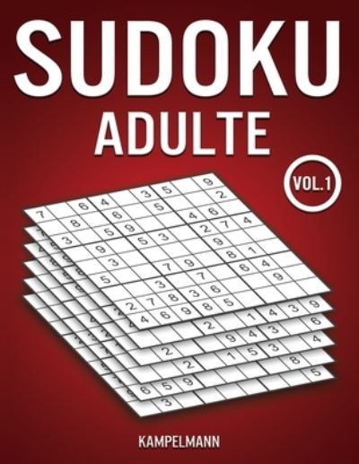 Cover for Kampelmann · Sudoku Adulte (Paperback Book) (2021)