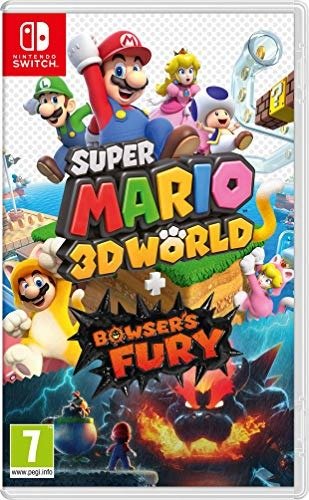 Cover for Switch · Super Mario 3D World + Bowsers Fury Switch (PC) (2021)