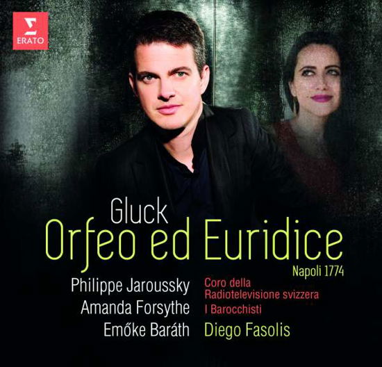 Gluck: Orfeo Ed Euridice - Napoli 1774 - Philippe Jaroussky / Amanda Forsythe / Emåke Barath / Luganos Choirs / I Barrochisti / Diego Fasolis - Musiikki - ERATO - 0190295707941 - perjantai 18. toukokuuta 2018