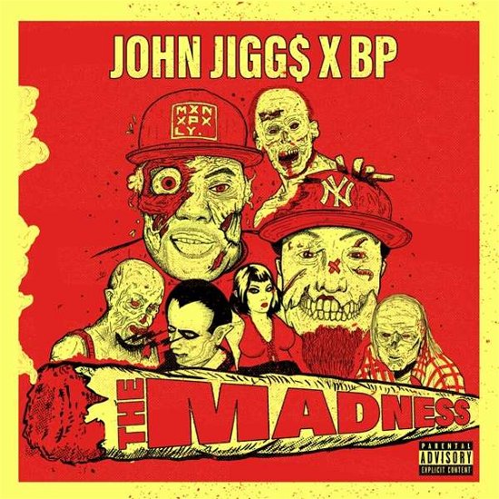 Cover for John Jiggs &amp; Bp · Madness (CD) (2021)