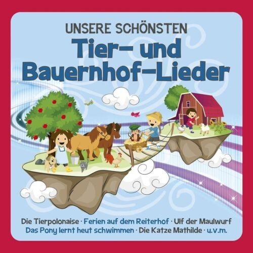 Cover for Familie Sonntag · Unser Schonsten Tier- Und Bauernhof-Lieder (CD) (2022)