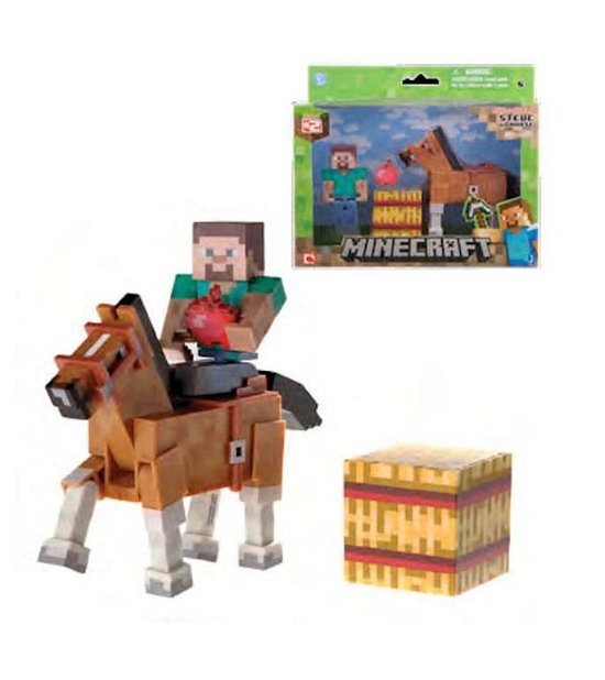 Cover for Character · MineCraft Steve with Chestnut Horse (MERCH) (2015)