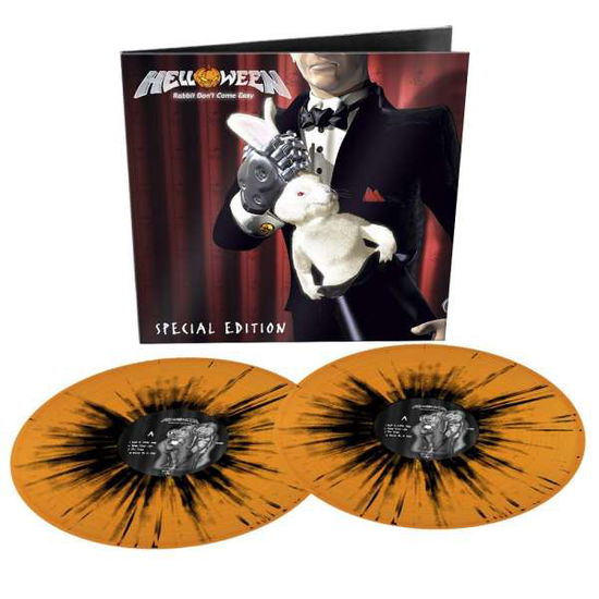 Cover for Helloween · Rabbit Don't Come Easy Special Edition (Orange / Black Splatter in Gatefold) (LP) [Special edition] (2021)