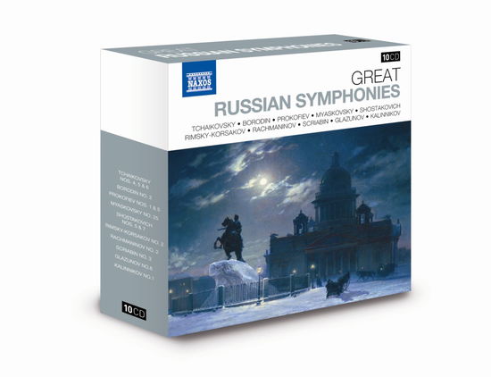 Great Russian Symphonies - Various Composers - Musiikki - NAXOS REGULAR - 0730099105941 - maanantai 7. toukokuuta 2012