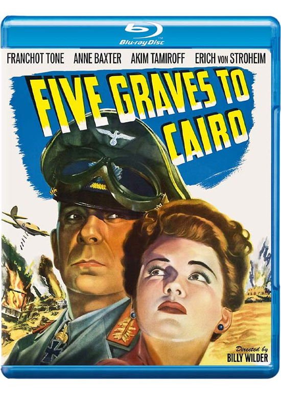 Cover for Five Graves to Cairo (1943) (Blu-ray) (2020)