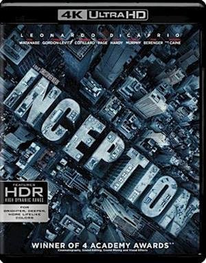 Cover for Inception (4K UHD Blu-ray) (2017)