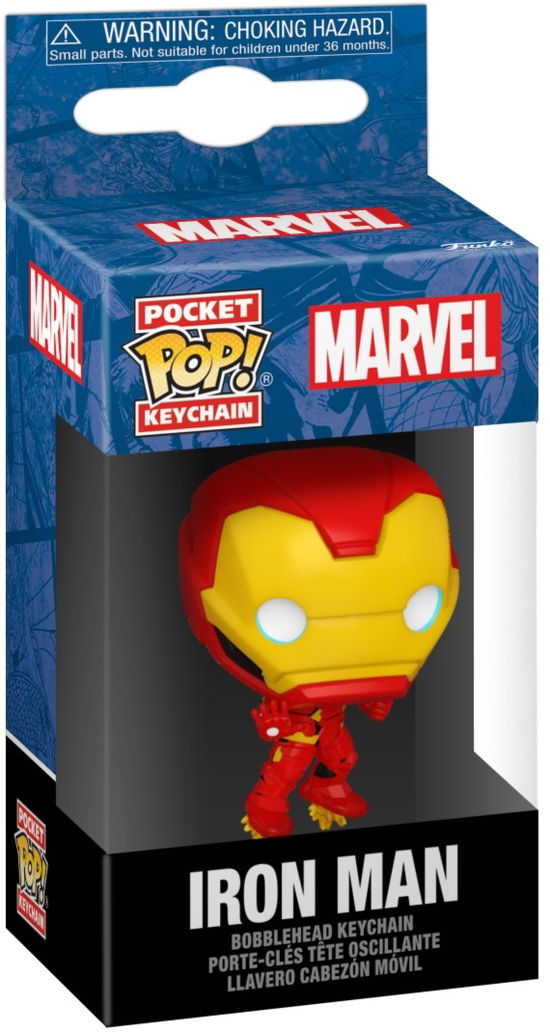 Funko Pop Keychain Marvel New Classics Iron Man - Pop Keychain Marvel - Produtos - Funko - 0889698824941 - 29 de agosto de 2024