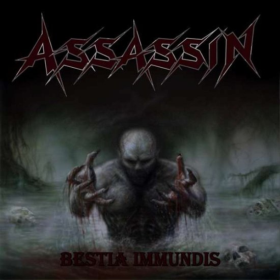 Cover for Assassin · Bestia Immundis (White) (LP) [Coloured edition] (2020)