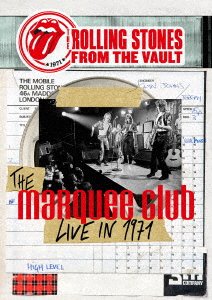 Cover for The Rolling Stones · From the Vault - the Marquee Club Live in 1971 (MDVD) [Japan Import edition] (2015)