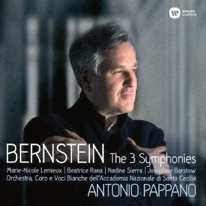 Bernstein: Symphonies - Bernstein / Pappano,antonio - Musique - WARNER - 4943674283941 - 17 août 2018