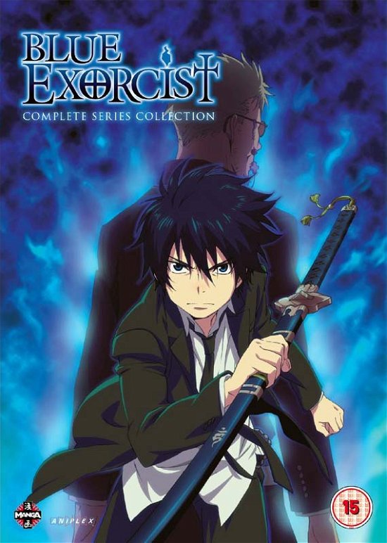 Cover for Blue Exorcist - the Complete S · Blue Exorcist - The Complete Series Collection - Episodes 1 to 25 And Ova (DVD) (2016)