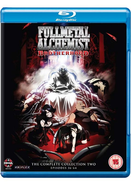 Cover for Fullmetal Alchemist: Brotherhood-complete Collecti · Full Metal Alchemist Brotherhood: Collection Two (Blu-ray) (2013)