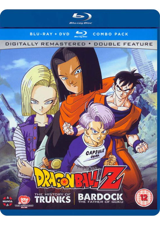 Cover for Dragon Ball Z: the TV Specials · Dragon Ball Z - The History of Trunks / Bardock the Father of Goku DVD + (Blu-Ray) (2018)