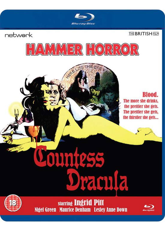 Cover for Countess Dracula BD (Blu-ray) (2014)