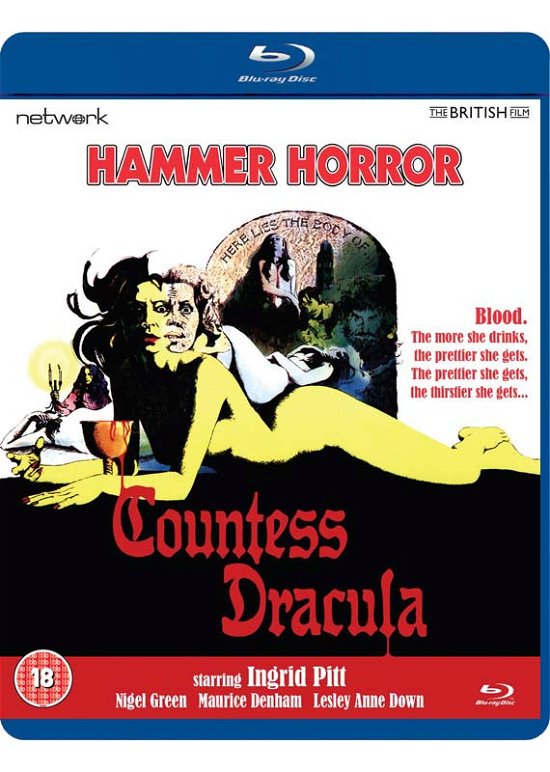 Cover for Countess Dracula BD · Countess Dracula (Blu-ray) (2014)