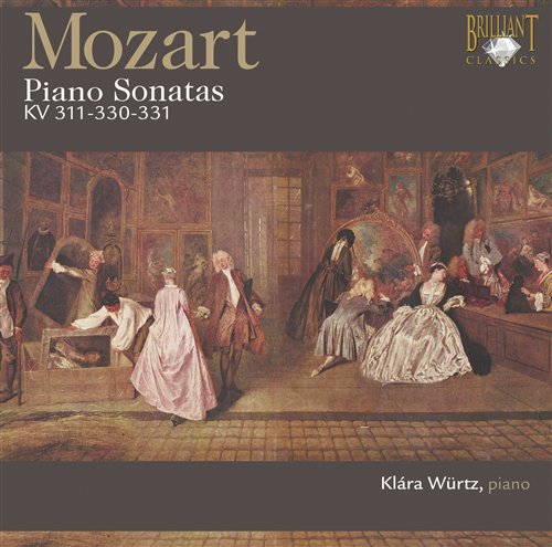 Piano Sonates Kv311/330/331 - Wolfgang Amadeus Mozart - Muziek - BRILLIANT CLASSICS - 5028421932941 - 1 september 2009