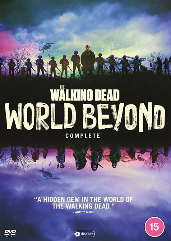 Cover for Walking Dead World Beyond S12 DVD · The Walking Dead - World Beyond Season 1 to 2 (DVD) (2022)