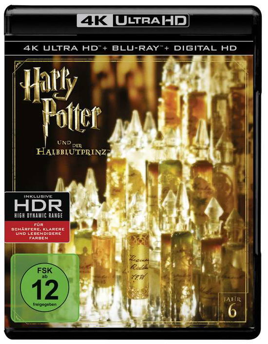 Cover for Daniel Radcliffe,rupert Grint,emma Watson · Harry Potter Und Der Halbblutprinz (4K Ultra HD) (2017)