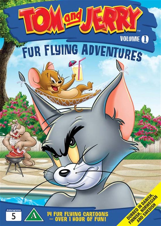 Tom & Jerry: Fur Flying Adv V1 DVD - Tom and Jerry - Films - Warner Bros. - 5051895063941 - 24 mei 2011