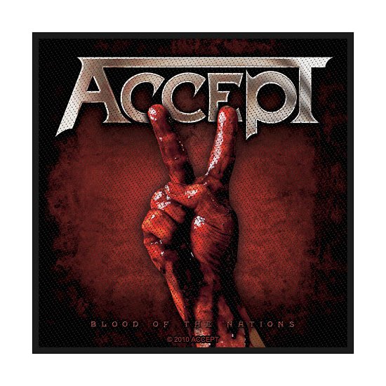 Cover for Accept · Blood of the Nations (Patch) (2019)