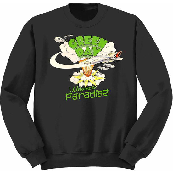 Cover for Green Day · Green Day Kids Sweatshirt: Welcome to Paradise (7-8 Years) (Bekleidung) [size 7-8yrs] [Black - Kids edition]