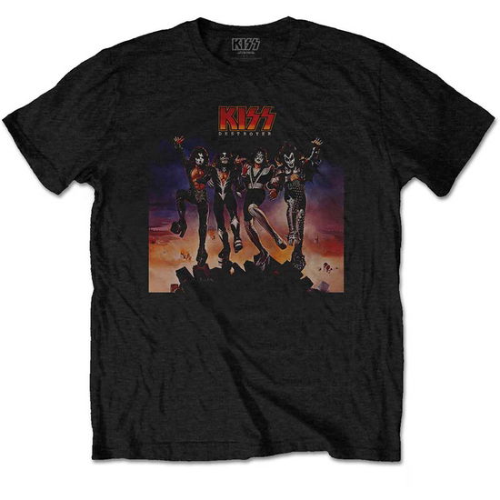 KISS Unisex T-Shirt: Destroyer - Kiss - Merchandise - Epic Rights - 5056170626941 - 