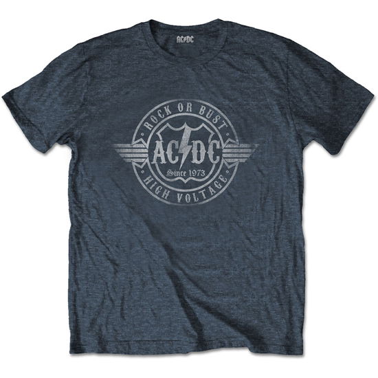 AC/DC Unisex T-Shirt: Rock or Bust - AC/DC - Fanituote -  - 5056368630941 - 