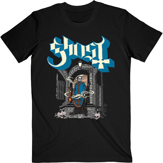 Cover for Ghost · Ghost Unisex T-Shirt: Incense (T-shirt) [size S] [Black - Unisex edition]