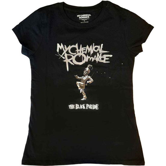 My Chemical Romance Ladies T-Shirt: The Black Parade - My Chemical Romance - Produtos -  - 5056561031941 - 